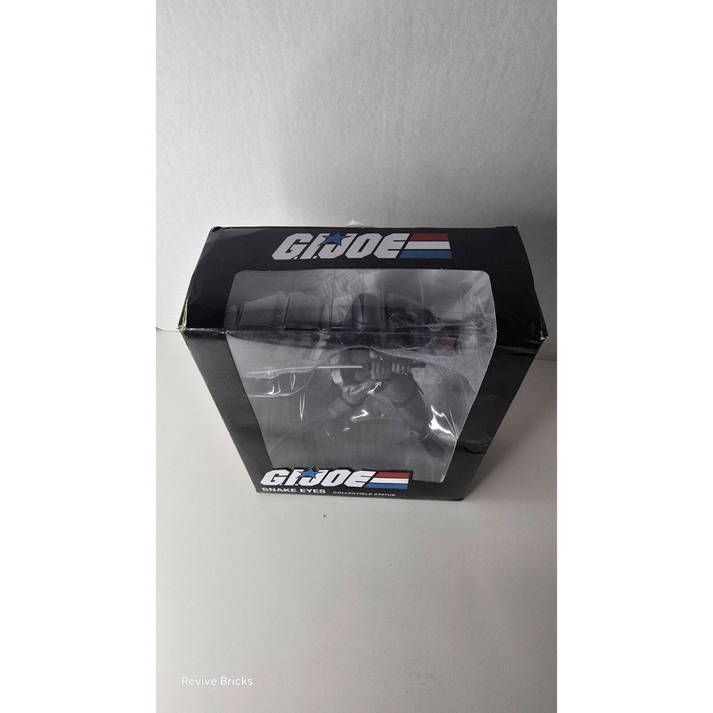 Hasbro GI Joe Snake Eyes PCS Collectible 8" Statue 2020 Brand New NRFB Great - Picture 5 of 6